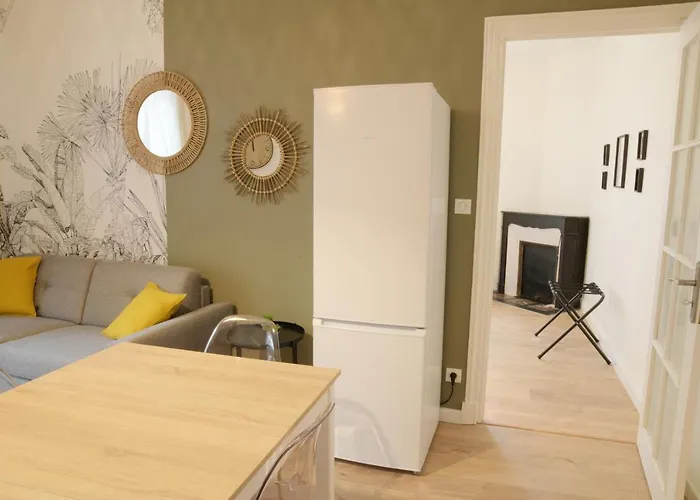 T3 De Charme Situé En Hyper Centre Avec Wifi, Linge, Draps, Savons Et Serviettes Fournis